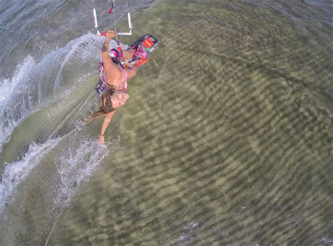 Playalinda (Naked!) Kiteboarding